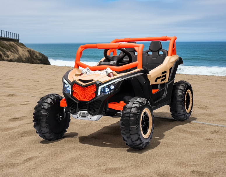 PREORDER 2026 Rugged UTV 12V Kids Ride On Car with Remote Control