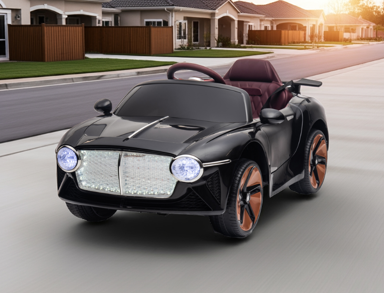 2026 Bentley Style 12V Kids Ride On Car with Remote Control