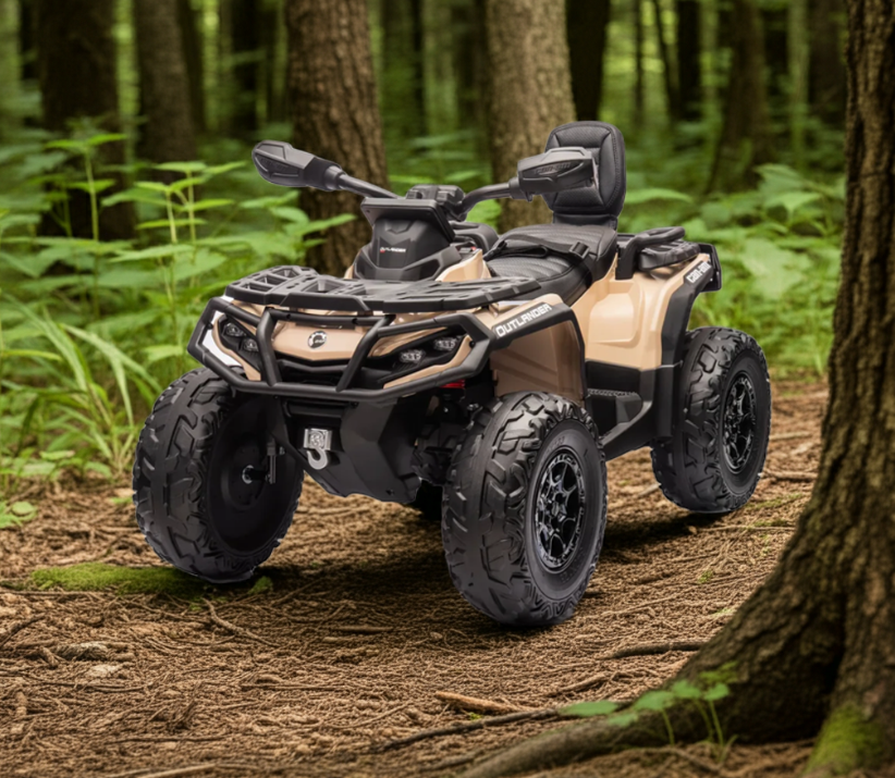 PREORDER 2026 Can-Am Outlander 4X4 24V 2 Seater Kids Ride On ATV