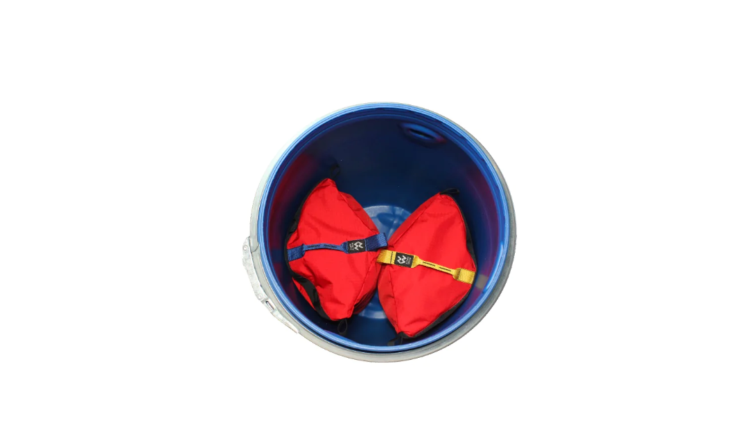 North Water Tribag Set for Canoe Barrel Portaging and Camp Storage