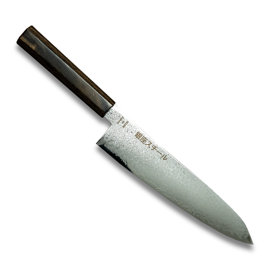 Seiryū (青龍) Series - Gyuto Knife 210mm VG10 Damascus steel