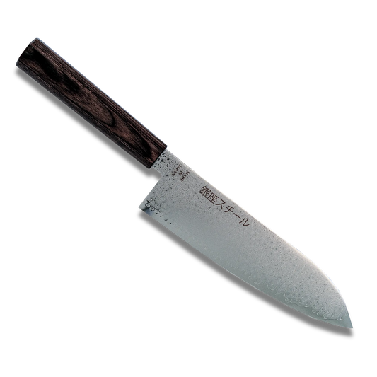 Seiryū (青龍) Series - Santoku Knife 180mm VG10 Damascus steel