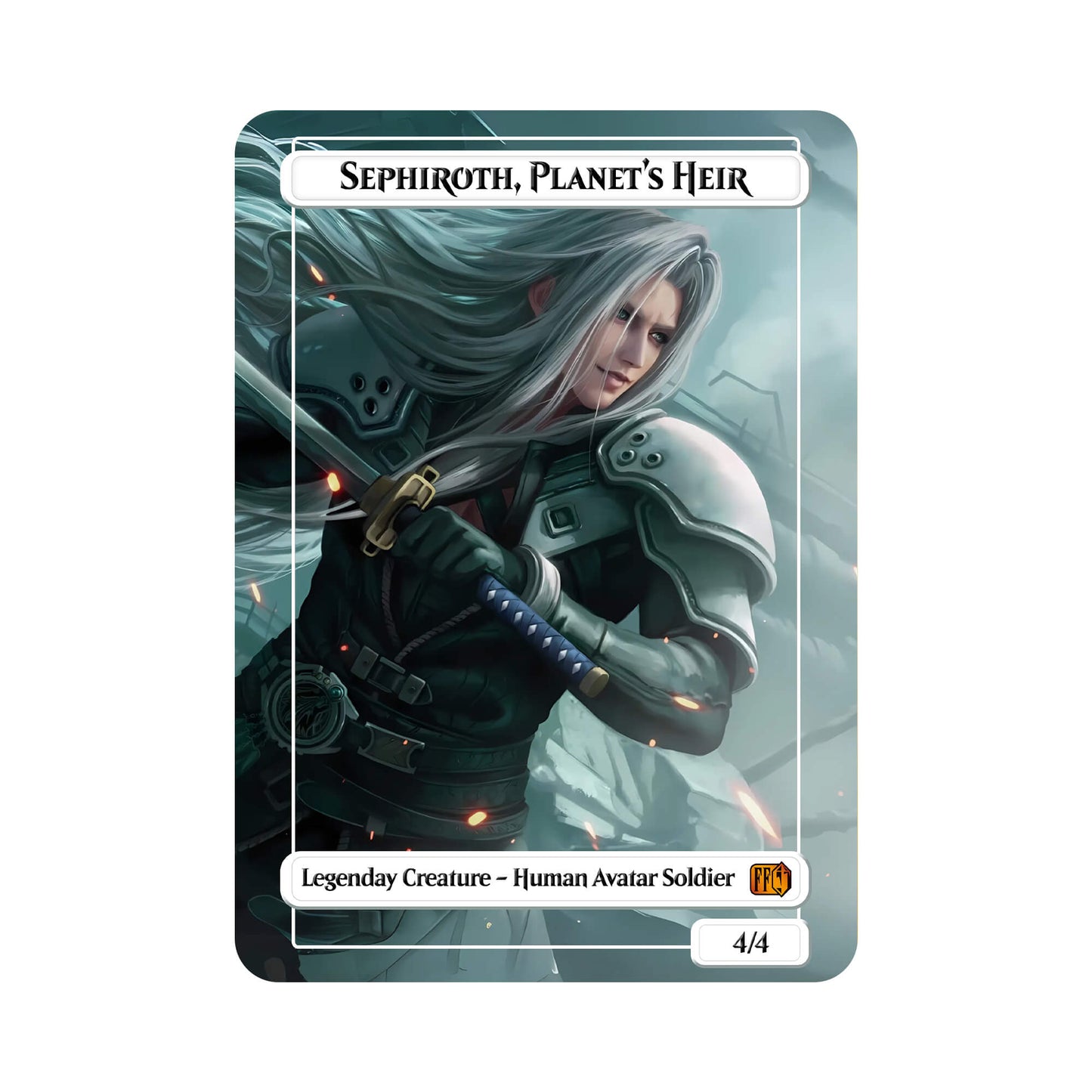 Sephiroth, Planet's Heir Metal Orica Card