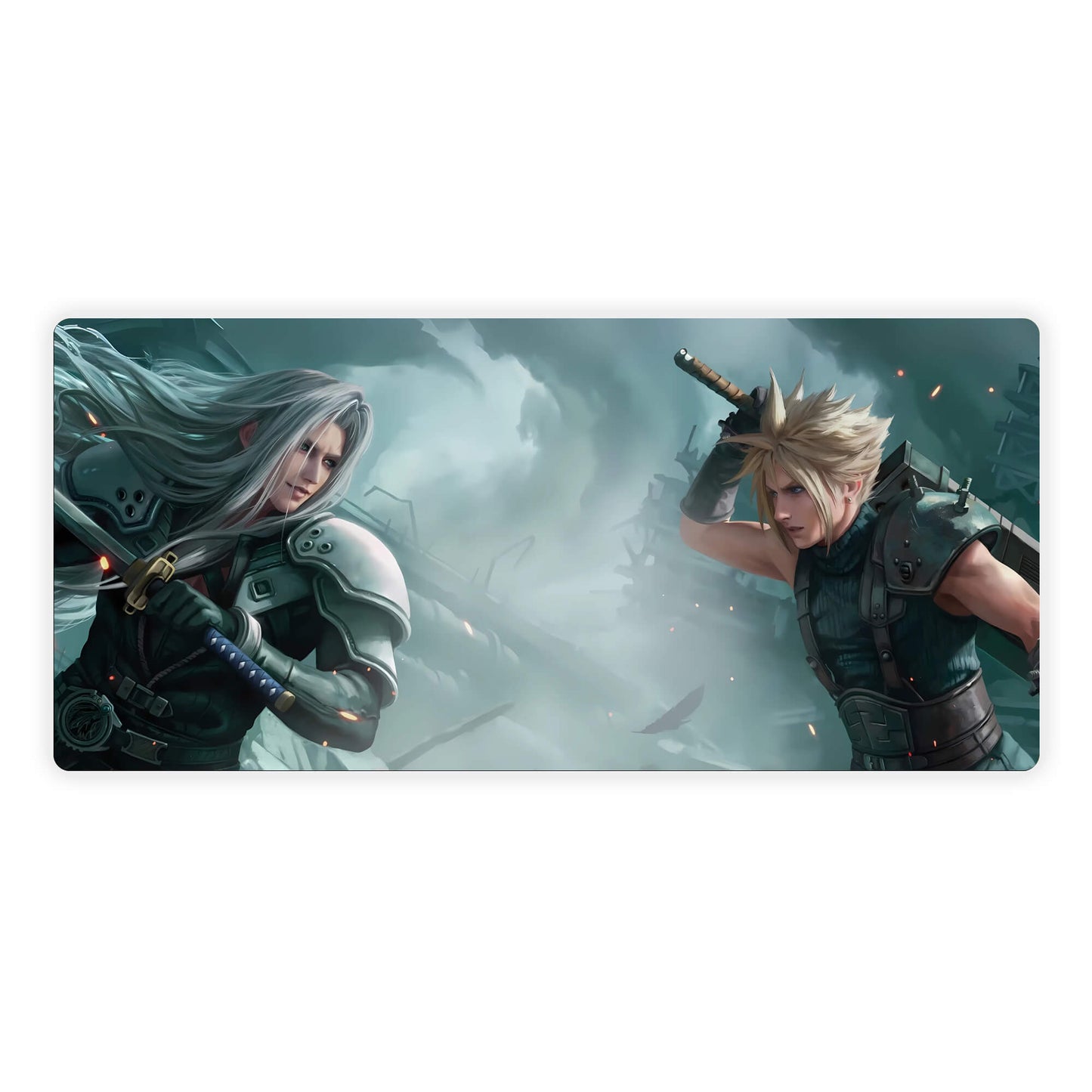 Sephiroth VS Cloud Strife Mouse Pad