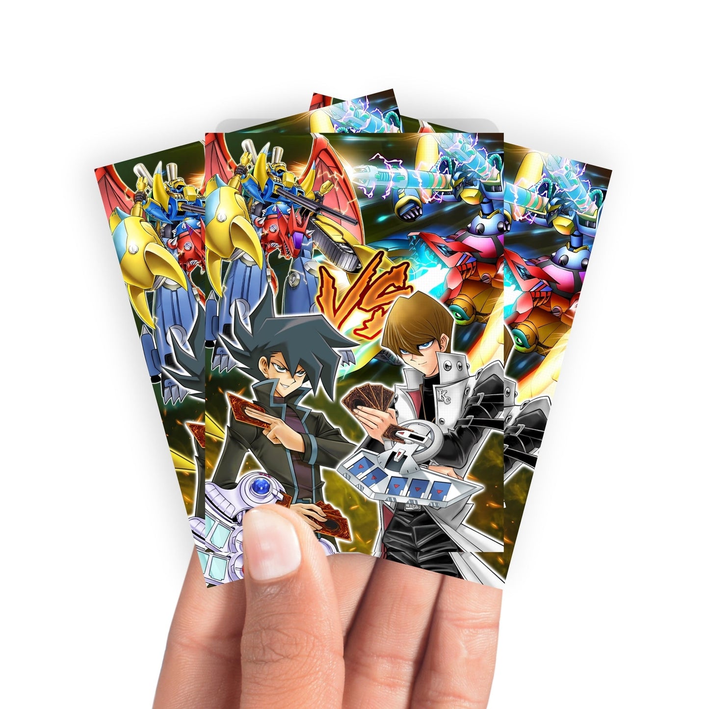 Seto Kaiba VS Chazz Princeton Card Sleeves