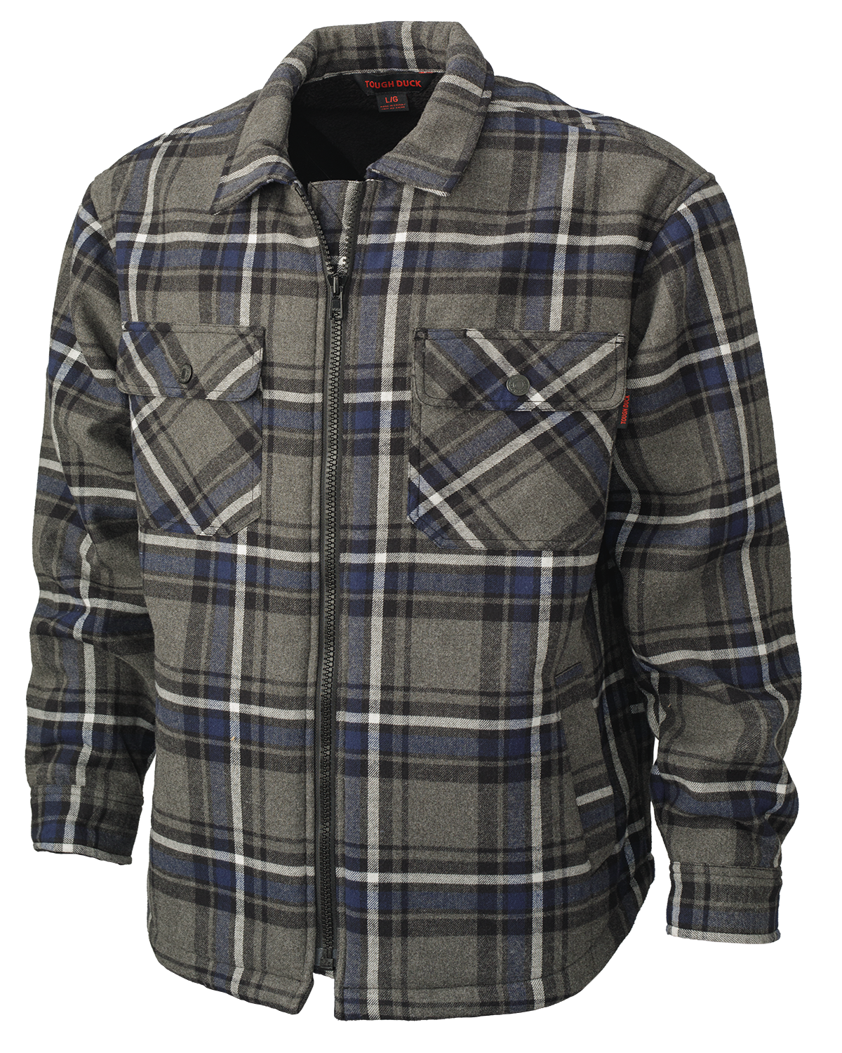 Sherpa Bonded Flannel Jac-Shirt