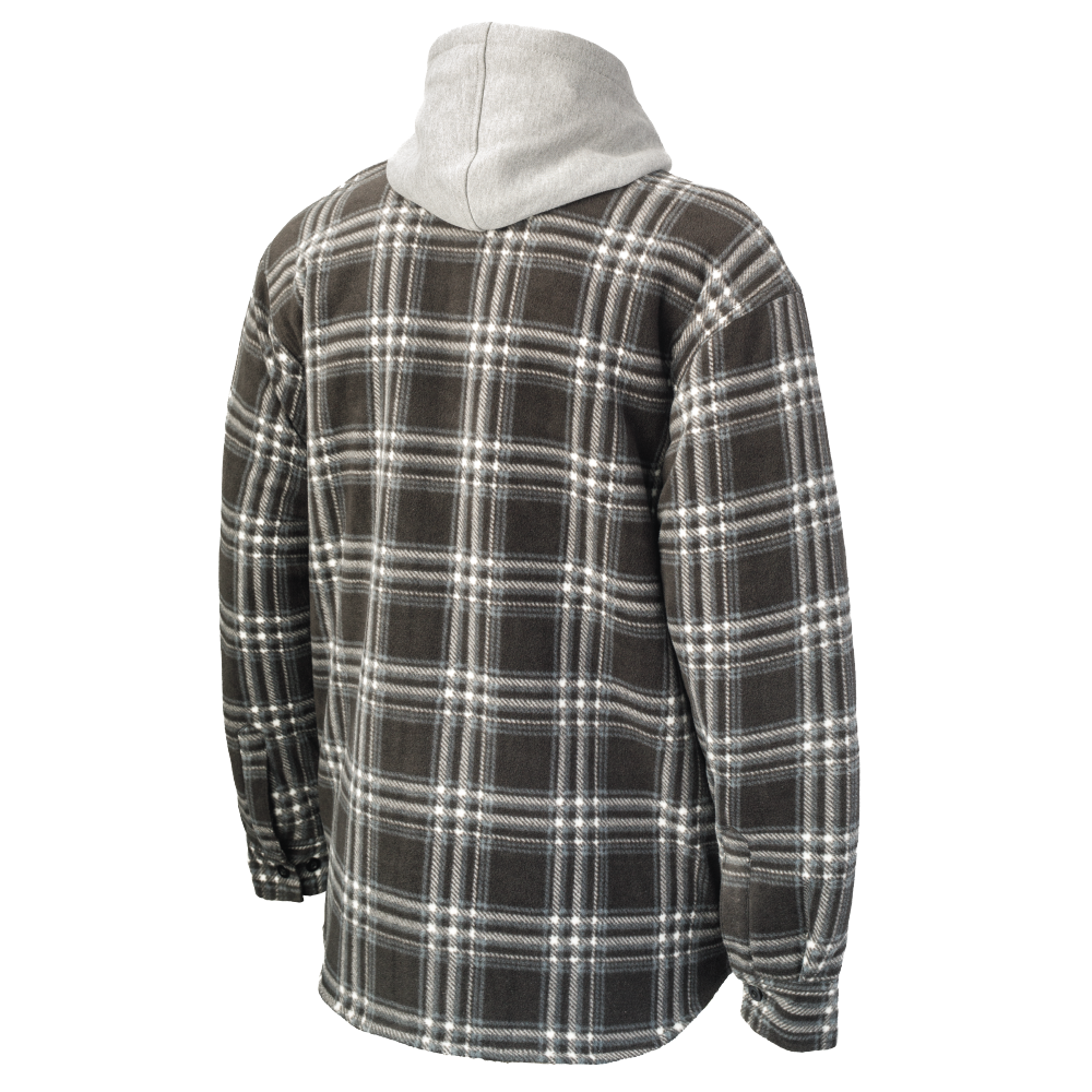 Sherpa Lined Fleece Jac-Shirt