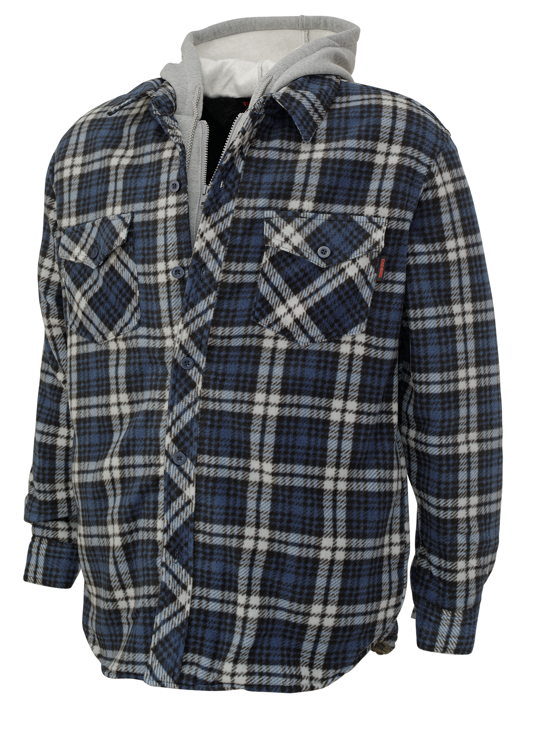 Sherpa Lined Fleece Jac-Shirt