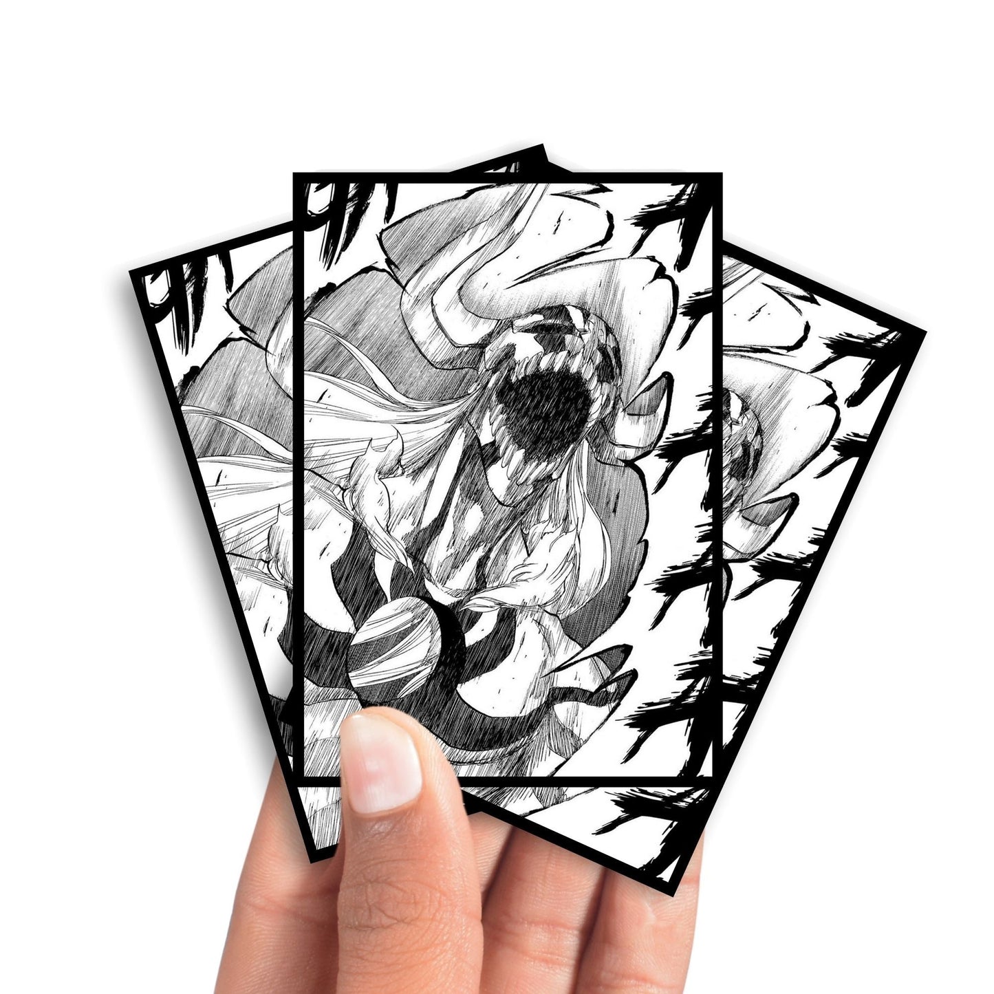 Shinigami Hollow White Card Sleeves
