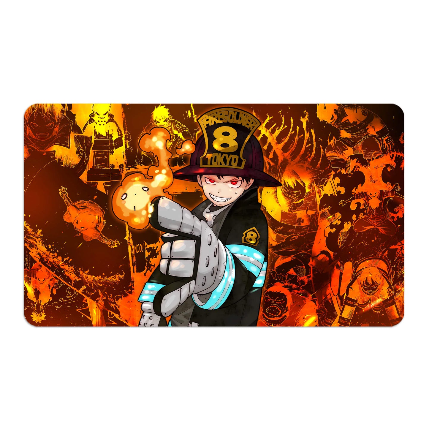 Shinra Kusakabe Playmat