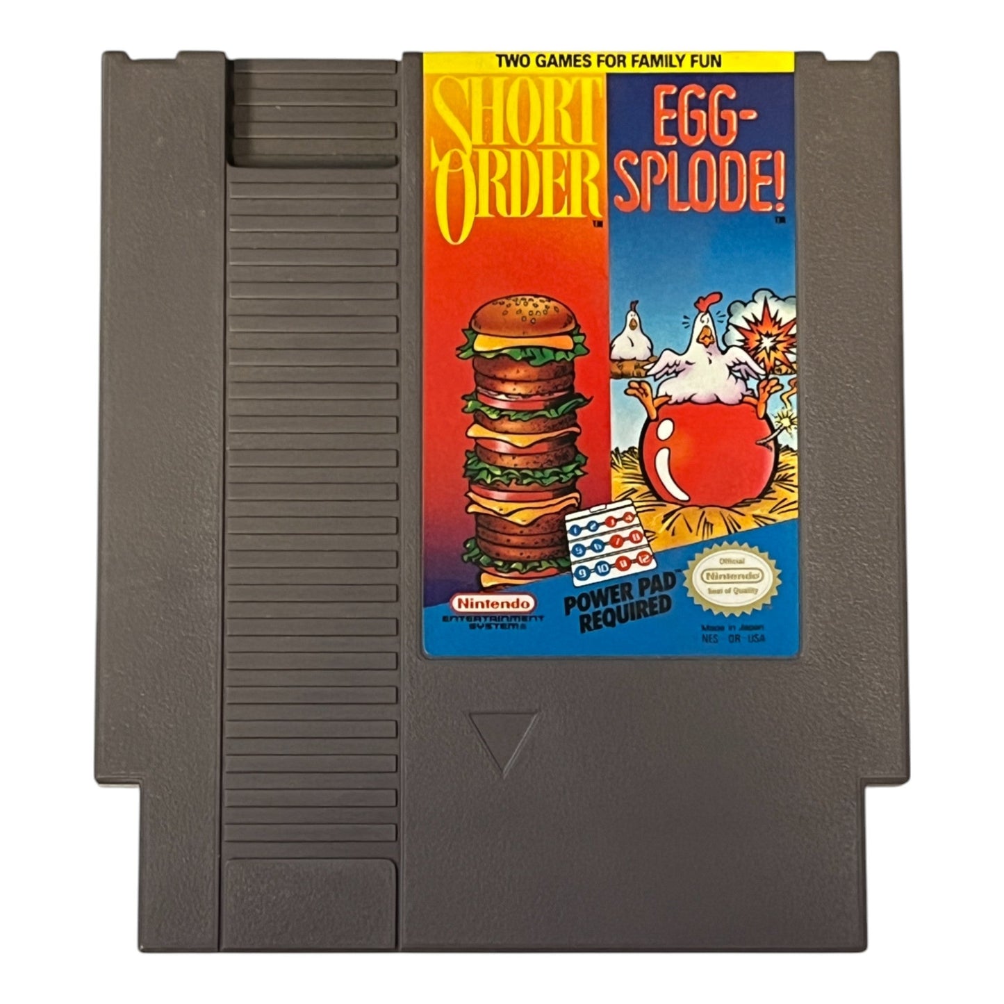 Short Order/Eggsplode (NES)