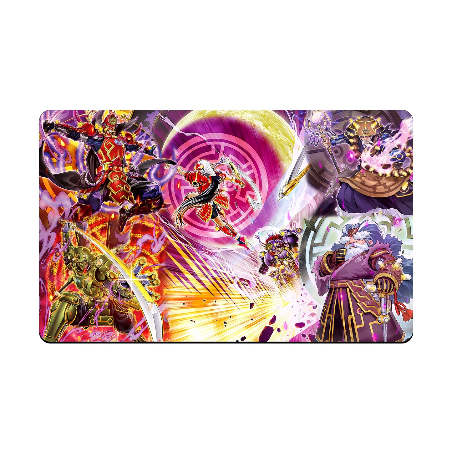 Six Samurai Archetype Playmat