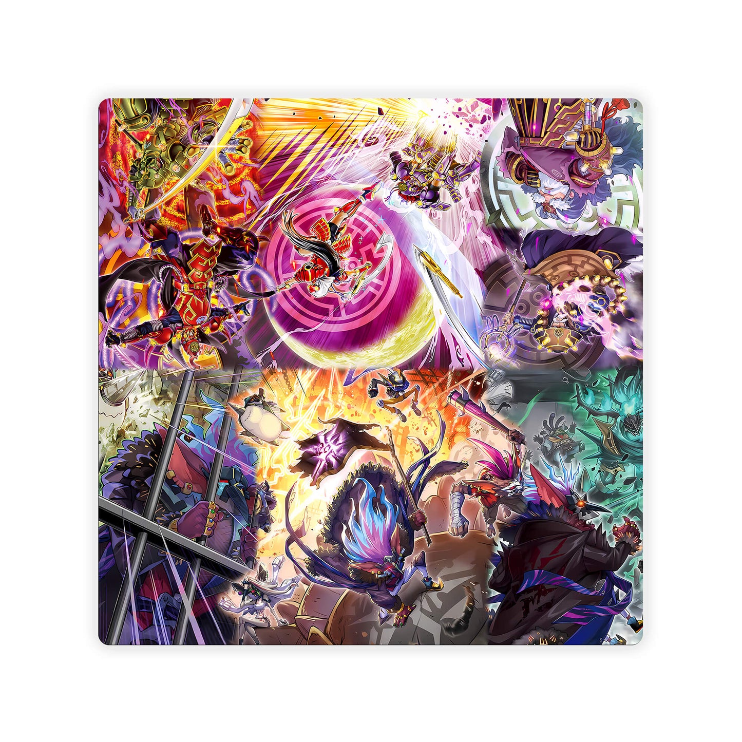 Six Samurai x Goblin Biker - Double Mat