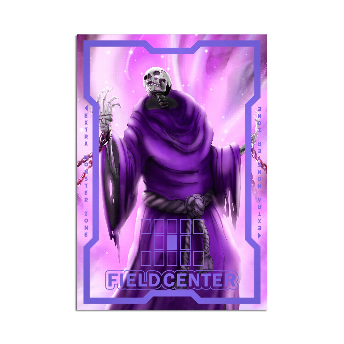 Skull Prisoner Metal Field Center