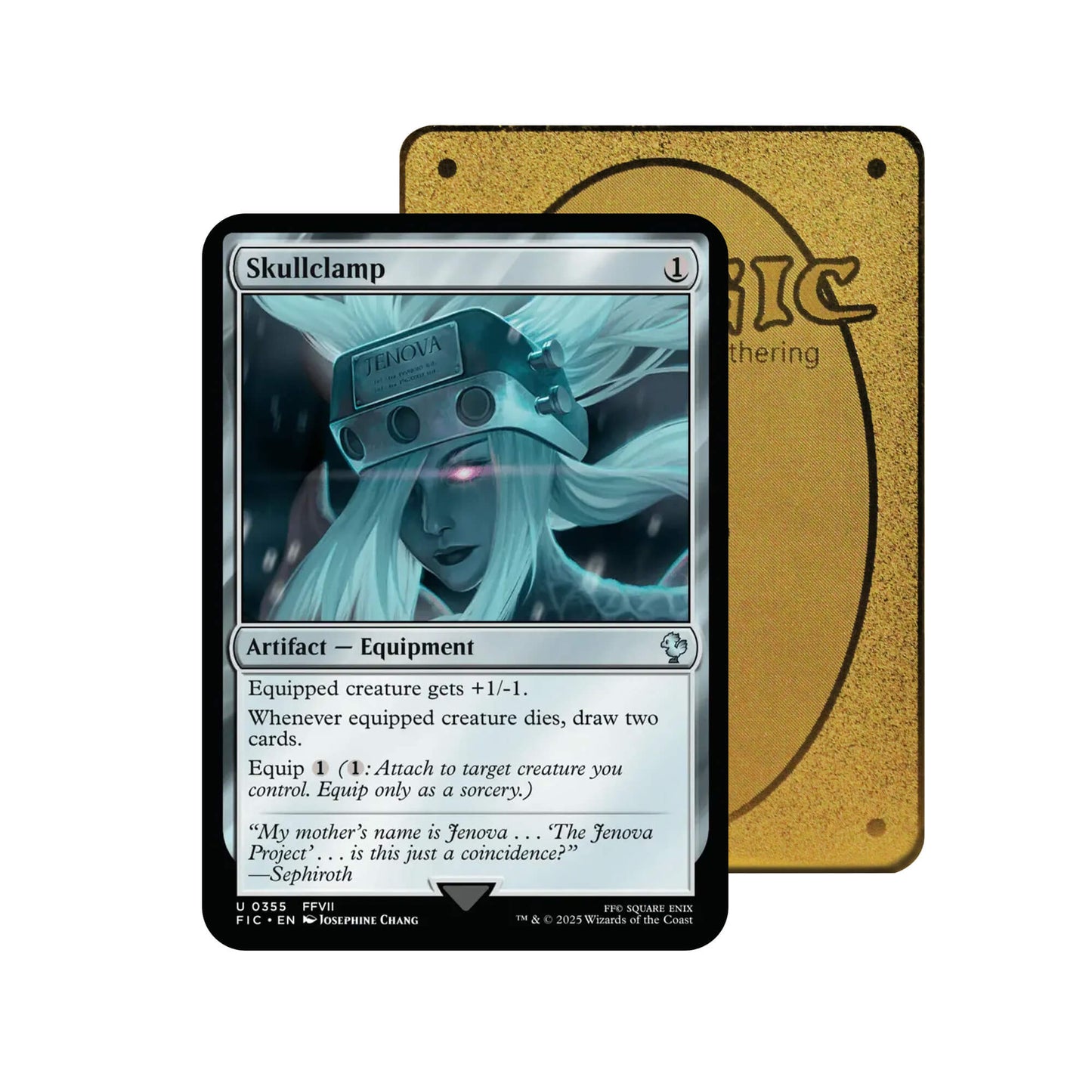 Skullclamp Metal Orica Card
