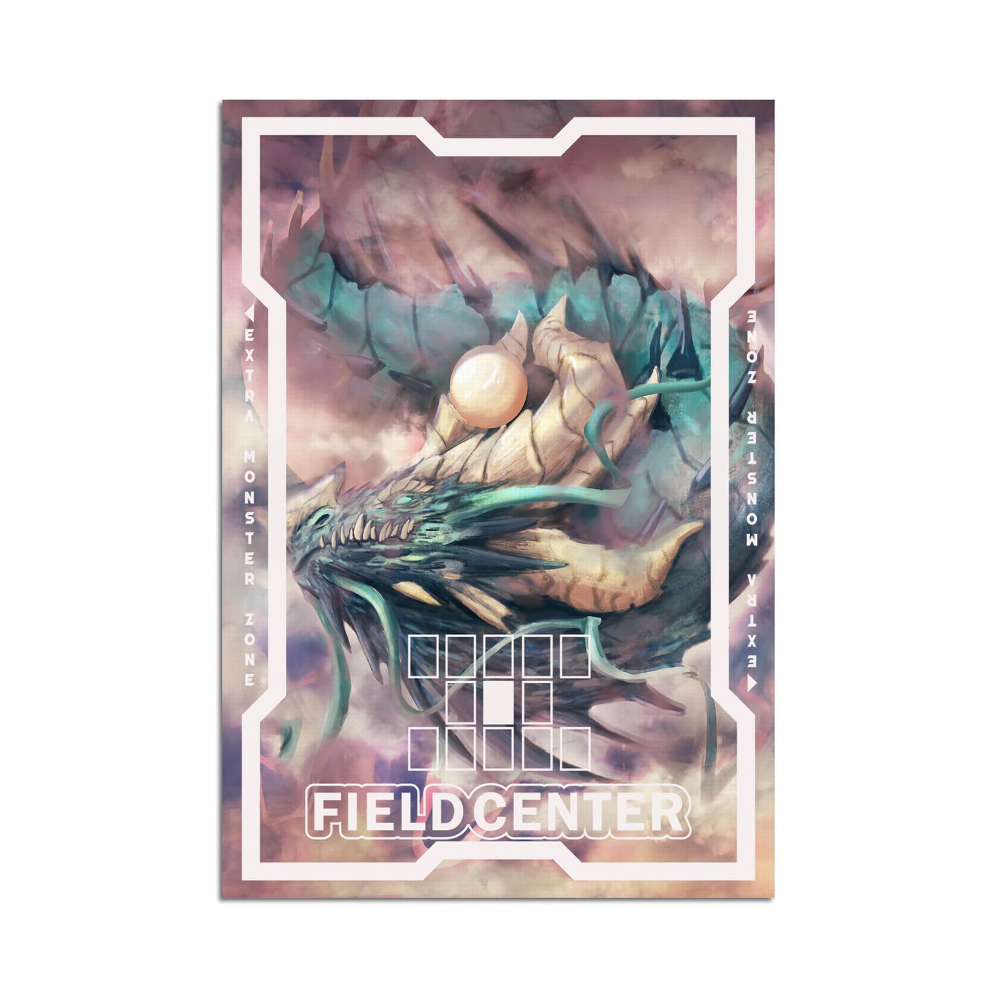 Sky God Dragon Metal Field Center