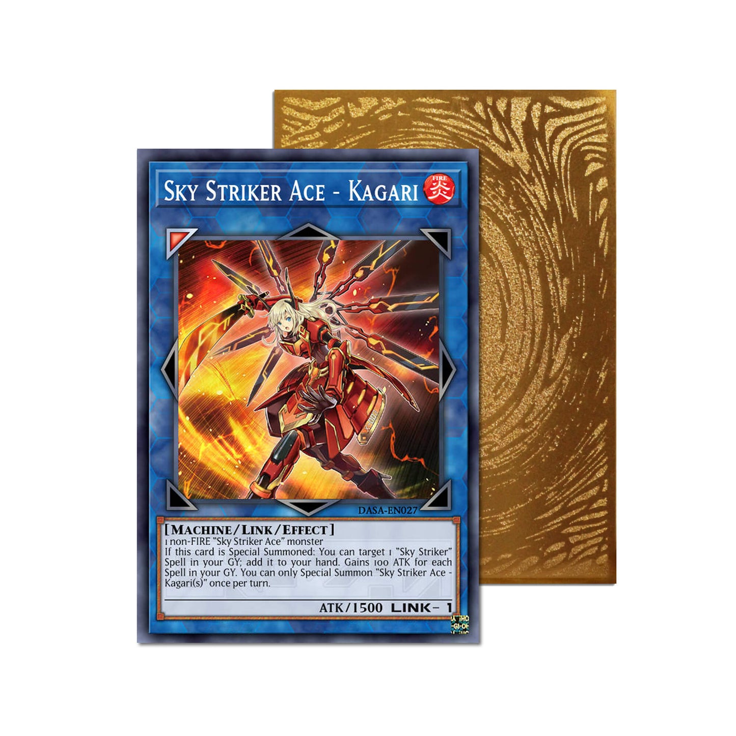 Sky Striker Ace - Kagari Metal Orica Card