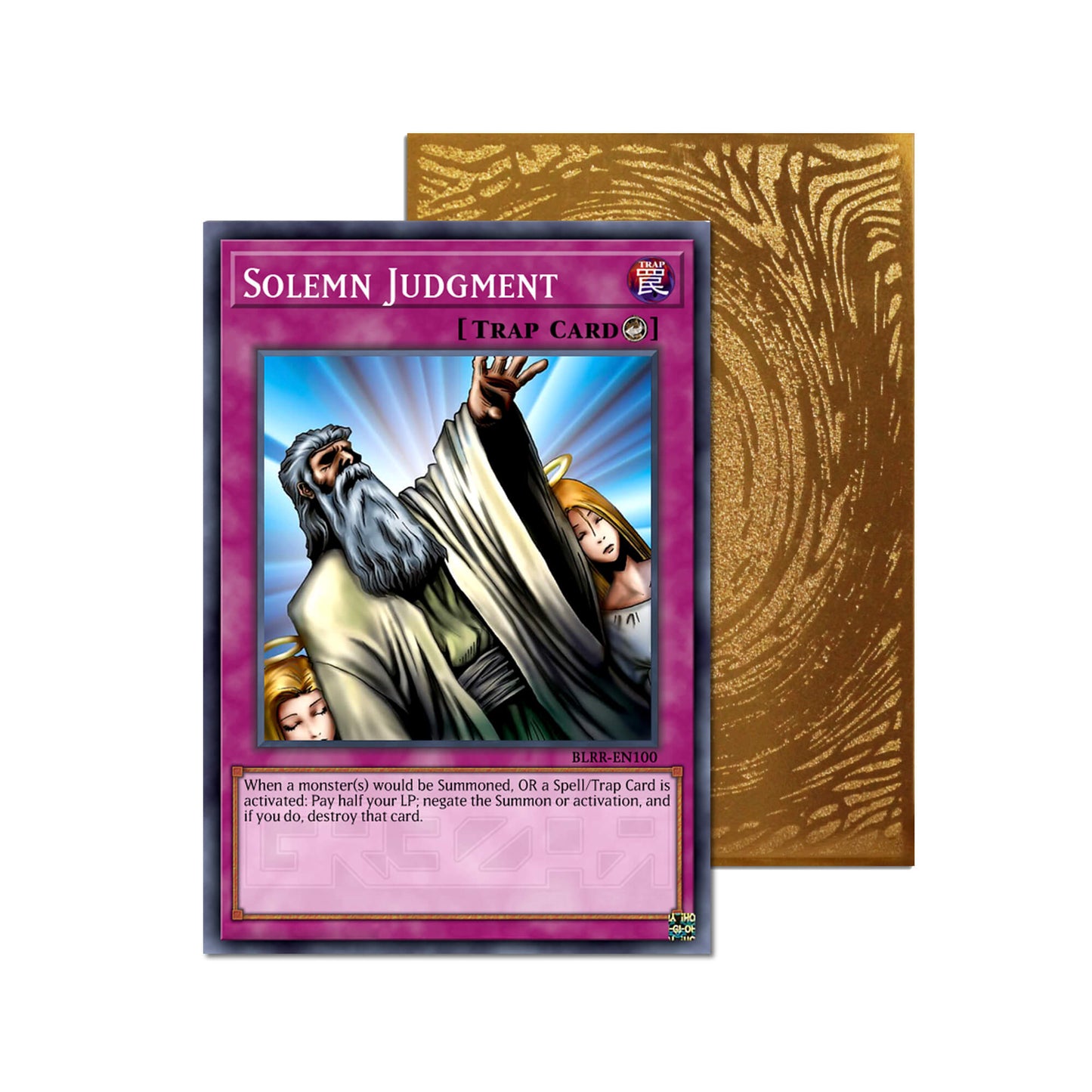 Solemn Judgement Metal Orica Card