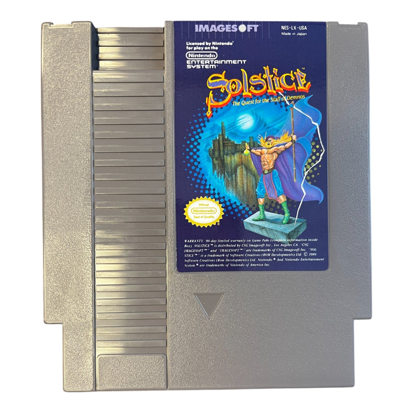 Solstice: The Quest For The Staff Of Demnos (NES)