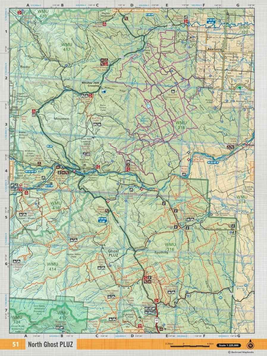 Southern Alberta Backroad Mapbook