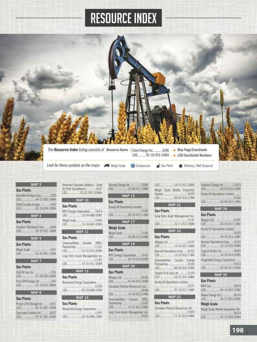 Southern Alberta Backroad Mapbook