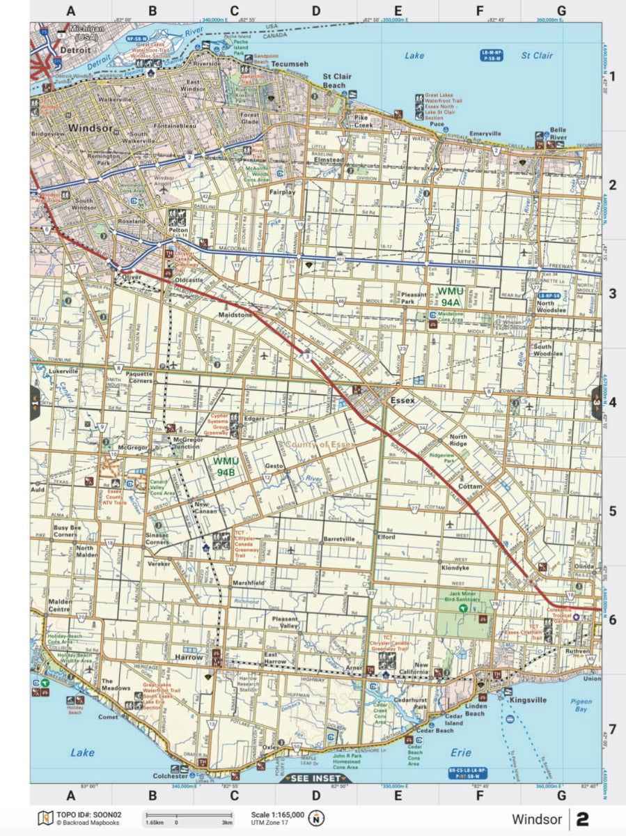 Southern Ontario Backroad Mapbook