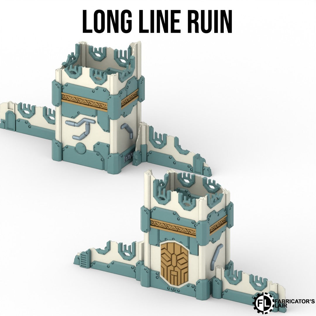 11th Edition Foldable terrain - Space Dwarf Set