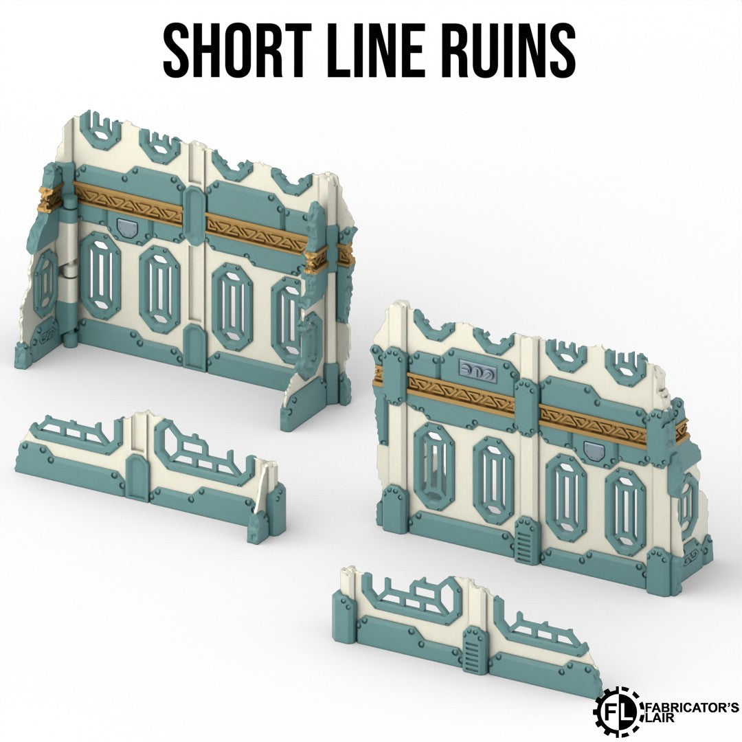 11th Edition Foldable terrain - Space Dwarf Set