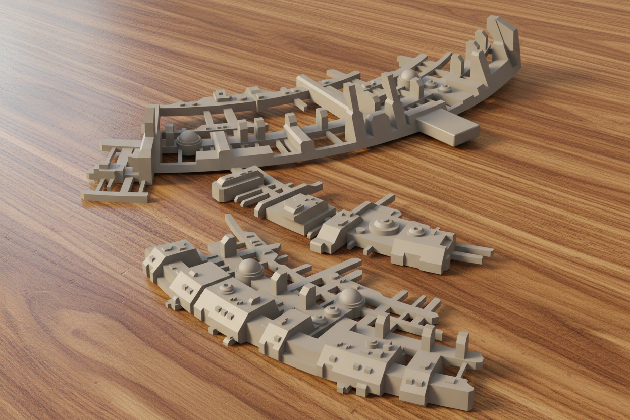 Battlefront Valkyrie Fleet Bundle – 3 Fleets + Terrain