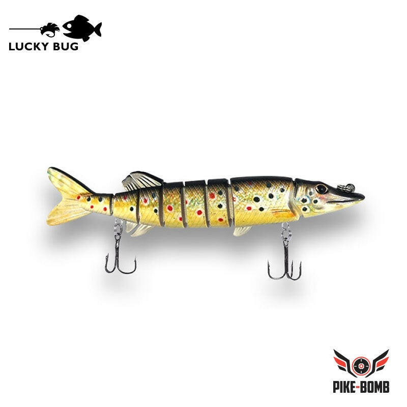 🍁Lucky Bug 5" Pike Bomb Lures