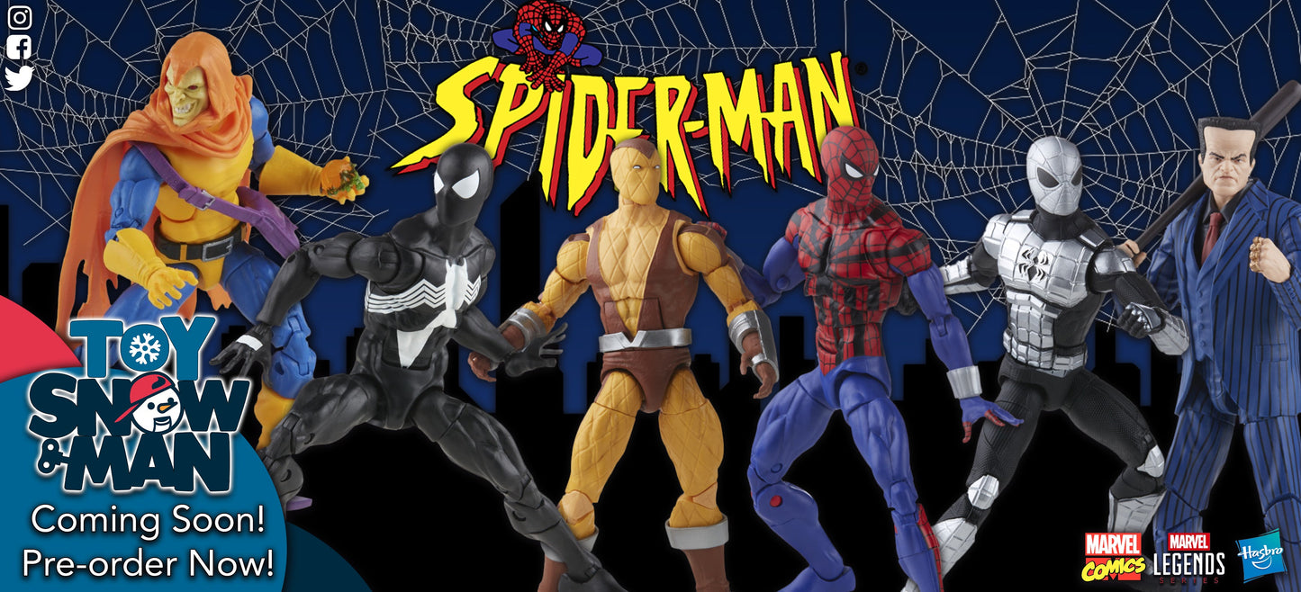 Spider-Man Marvel Legends Retro Collection Wave 2 Set of 6 Figures
