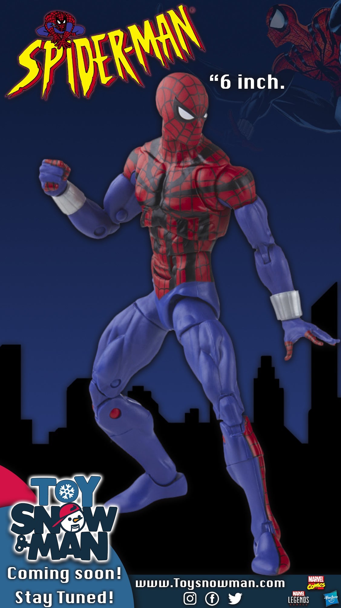 Spider-Man Marvel Legends Retro Collection Wave 2 Set of 6 Figures