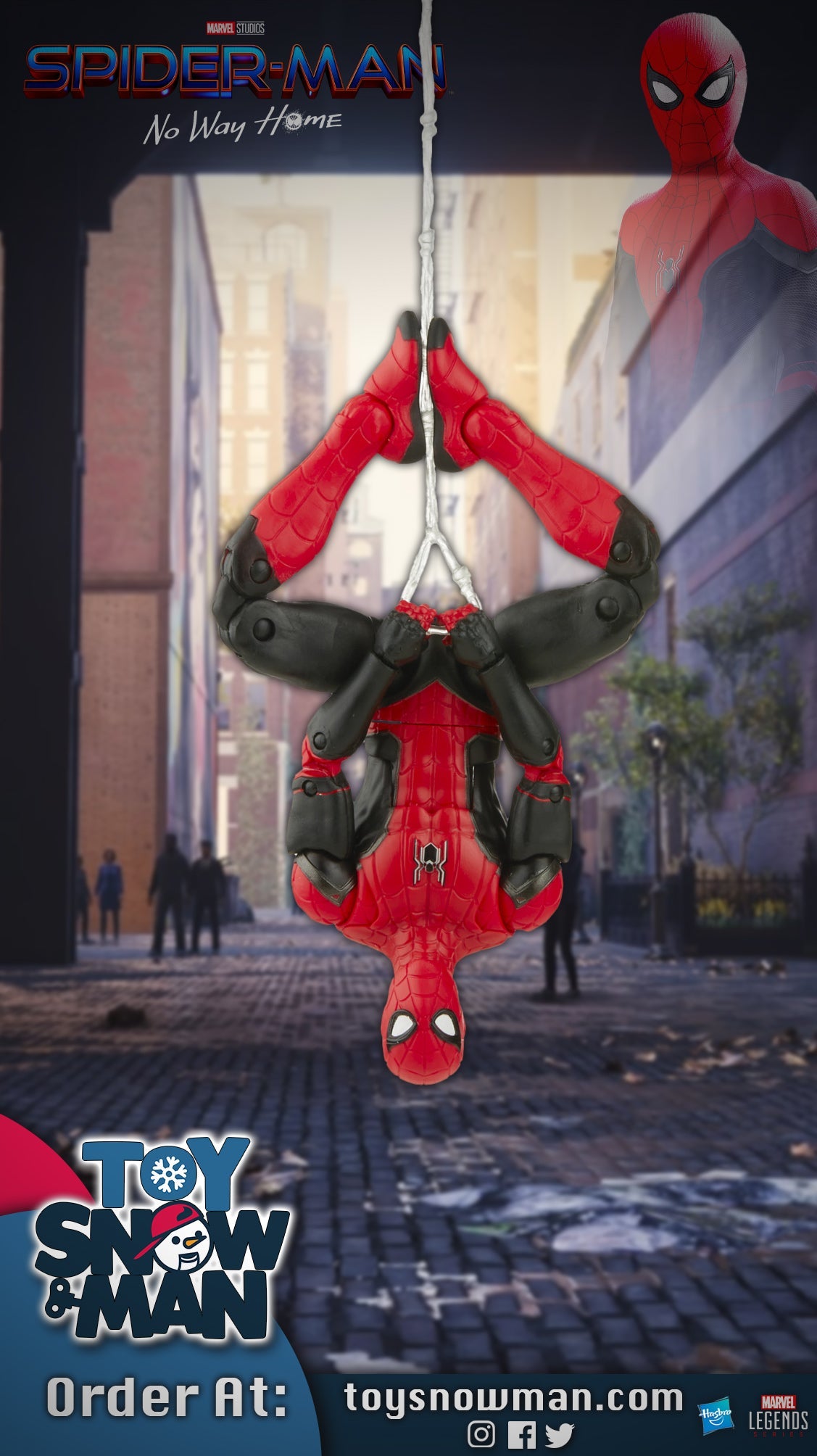 Marvel Legends Series Upgraded Suit Spider-Man - Exclusive