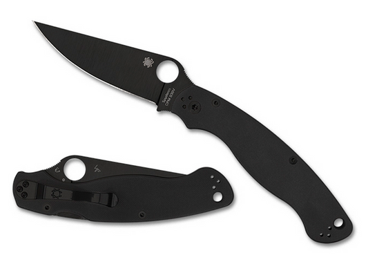 Spyderco Military 2 Folding Knife Black