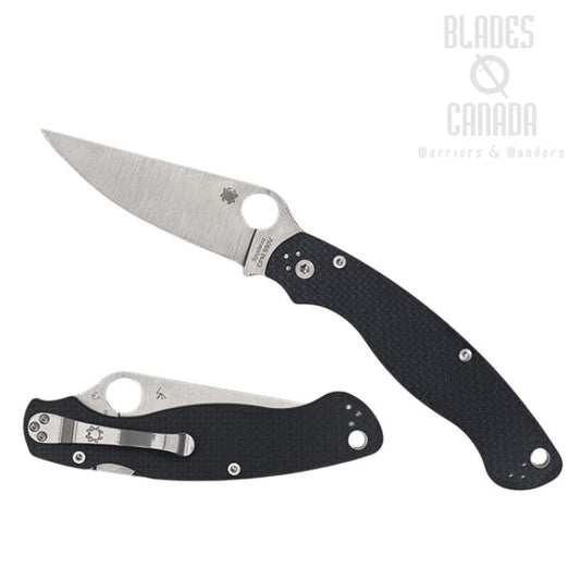 Spyderco Military 2 Folding Knife Carbon Fiber Sprint Run