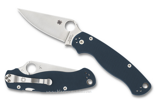 Spyderco Para Military 2 Folding Knife Blue