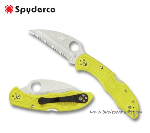 Spyderco Salt 2 Folding Knife Wharncliffe Blade