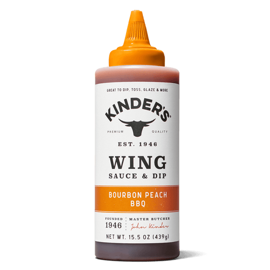 Kinder's Bourbon Peach BBQ Wing Sauce
