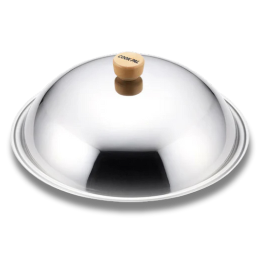 YOSHIKAWA COOK-PAL REN 30CM STAINLESS STEEL LID
