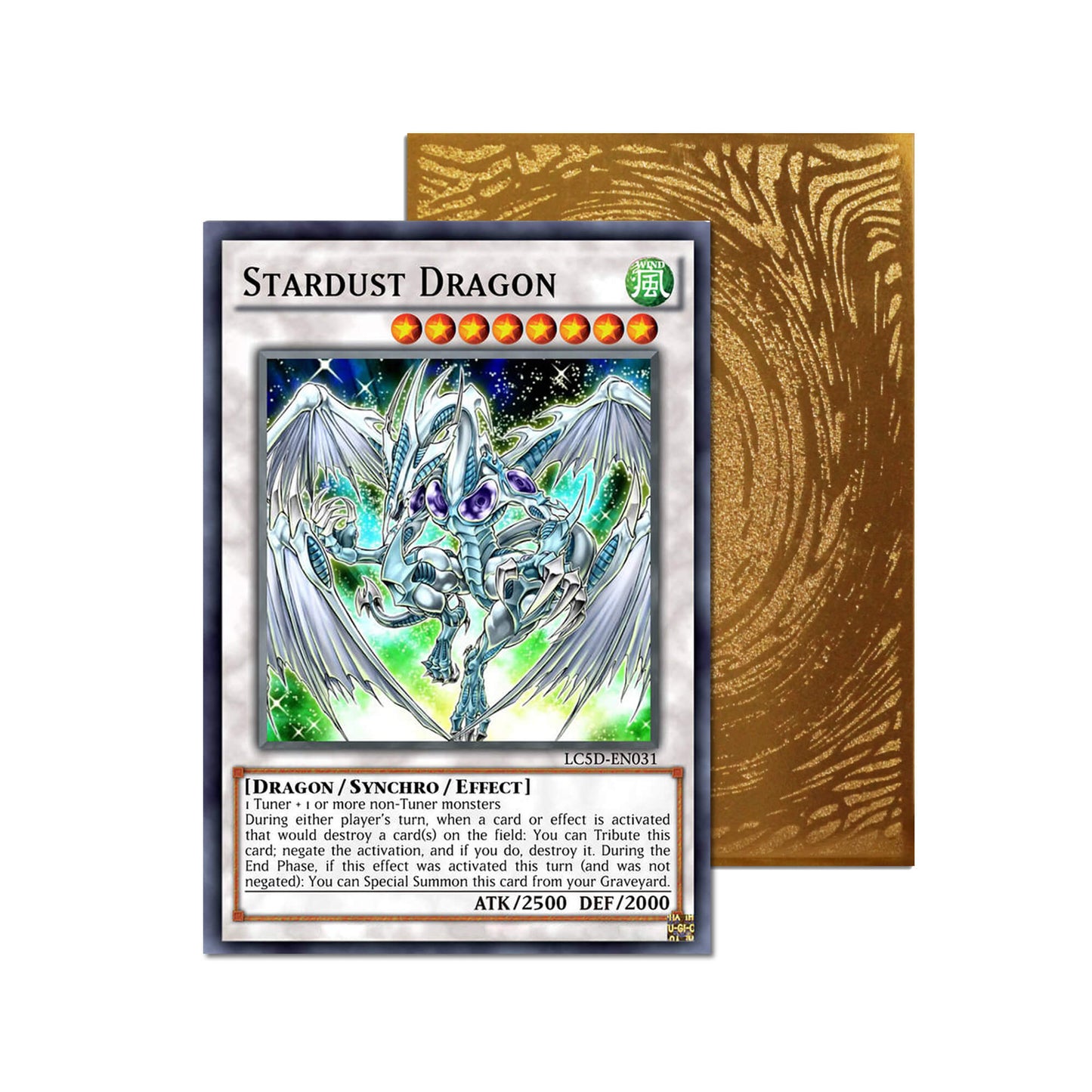 Stardust Dragon Metal Orica Card