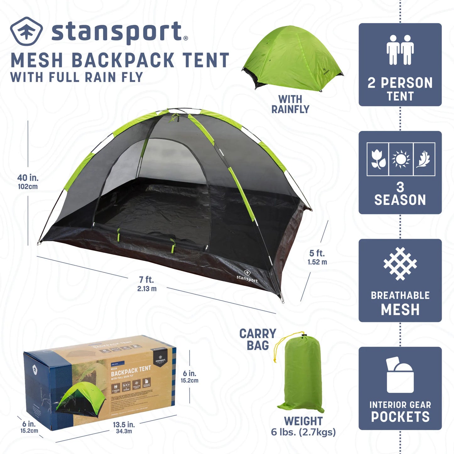 Starlite Mesh Backpack Tent