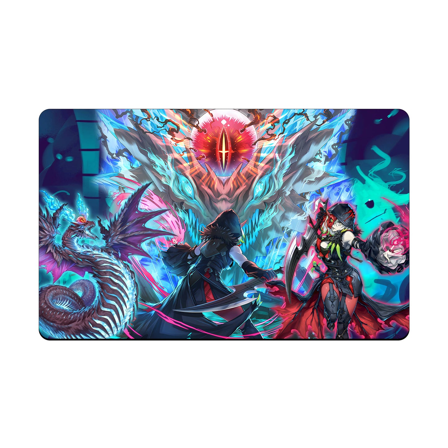 Startling Stare of the Snake-Eyes Playmat