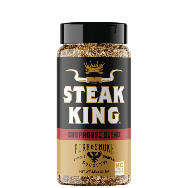 Fire & Smoke Society STEAK KING | Chophouse Blend Seasoning