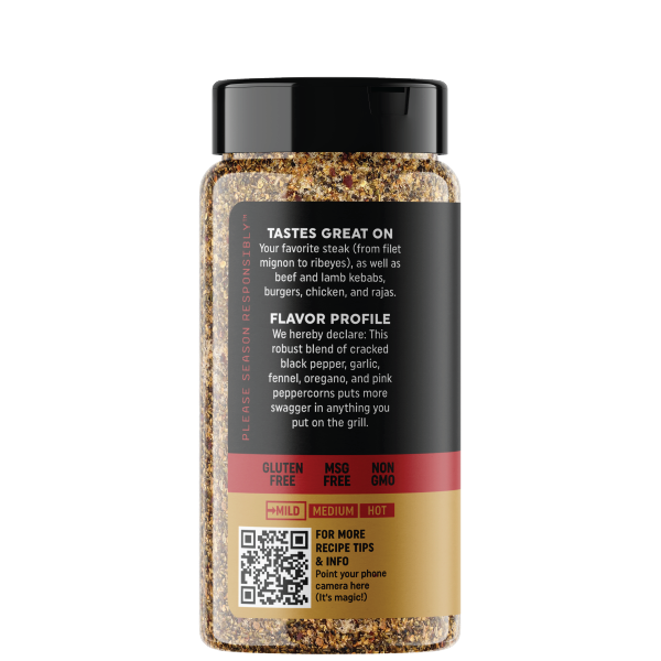 Fire & Smoke Society STEAK KING | Chophouse Blend Seasoning