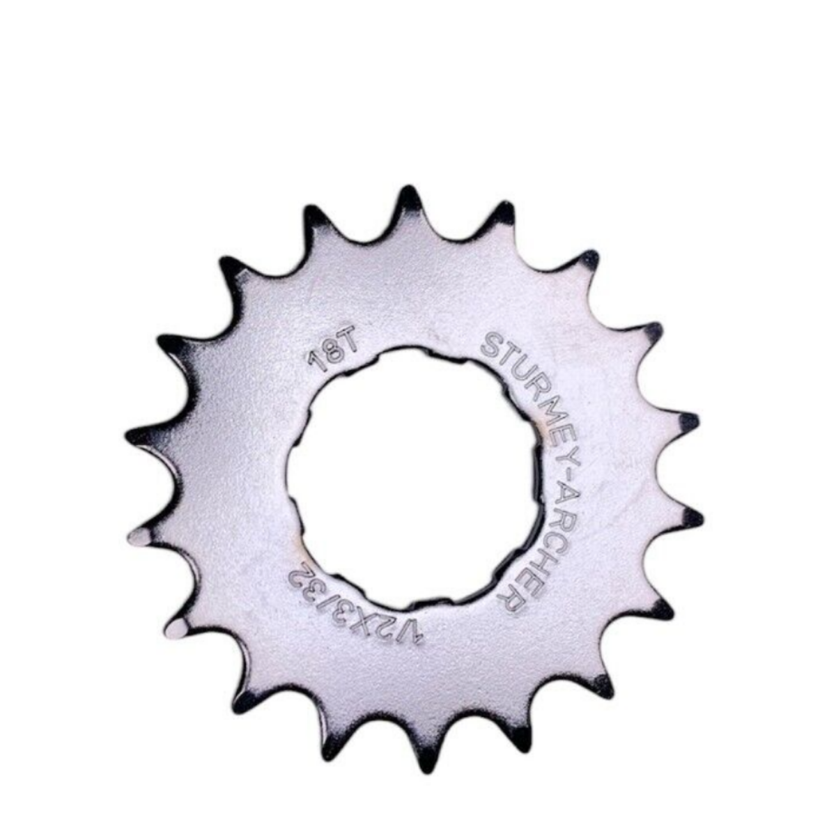 Sturmey Archer 18 Tooth, 9-Spline 1/2" x 3/32" (Flat, CP) Rear Sprocket