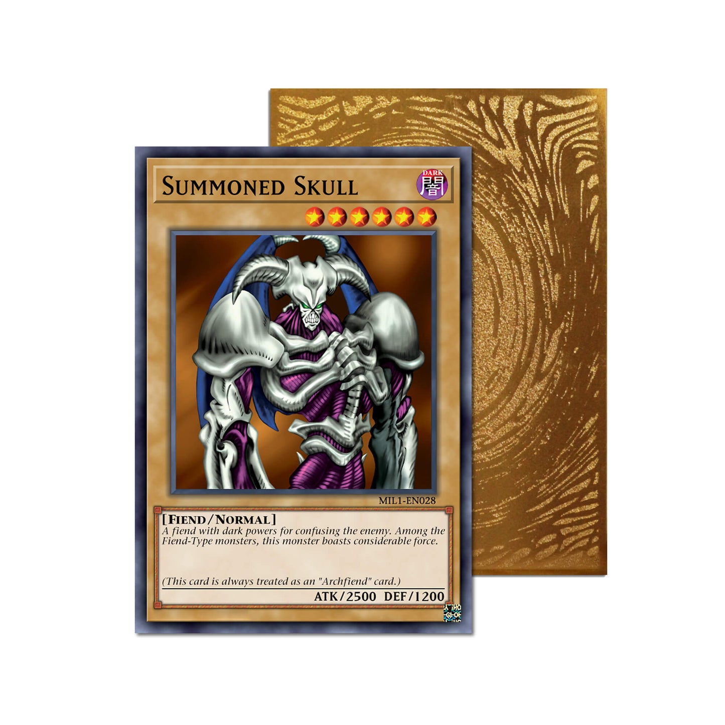 Summoned Skull Metal Orica Card