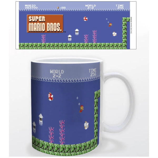 Super Mario Bros World 2-2 11oz. Ceramic Mug