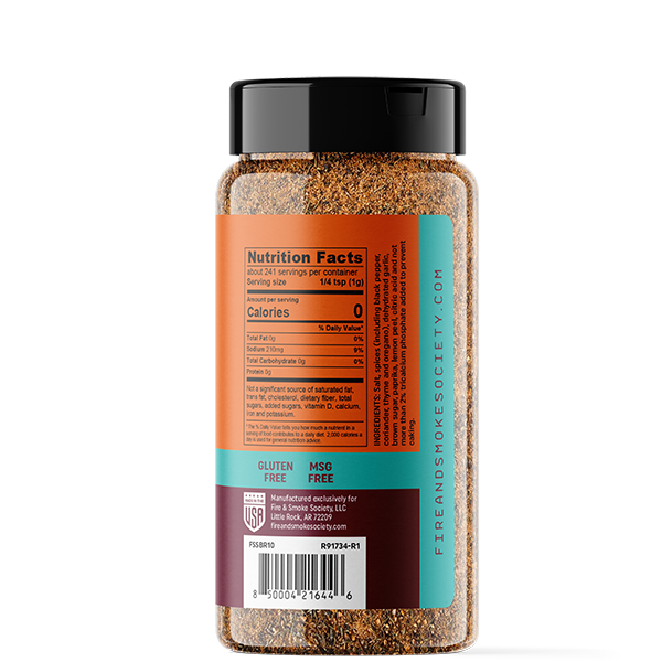 Fire & Smoke Society Super Bird Poultry Seasoning, 8.5 oz