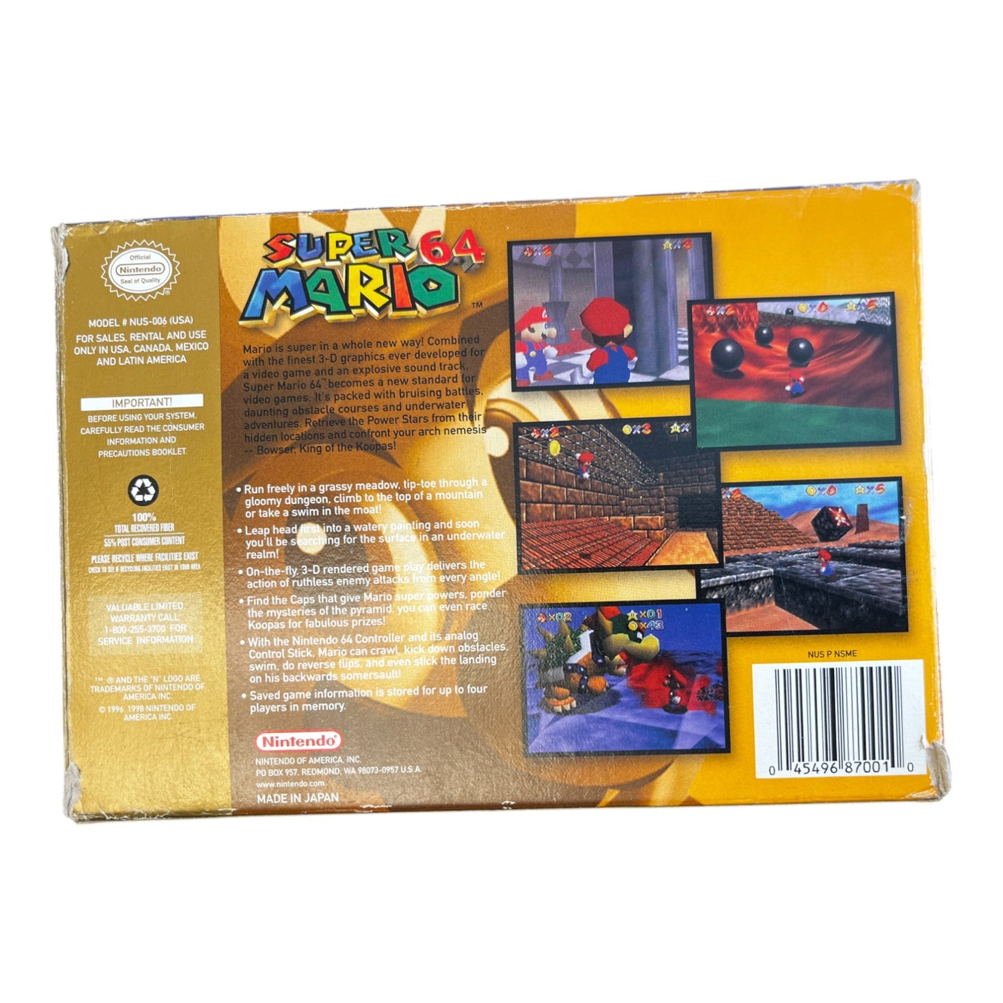 Super Mario 64 (N64)