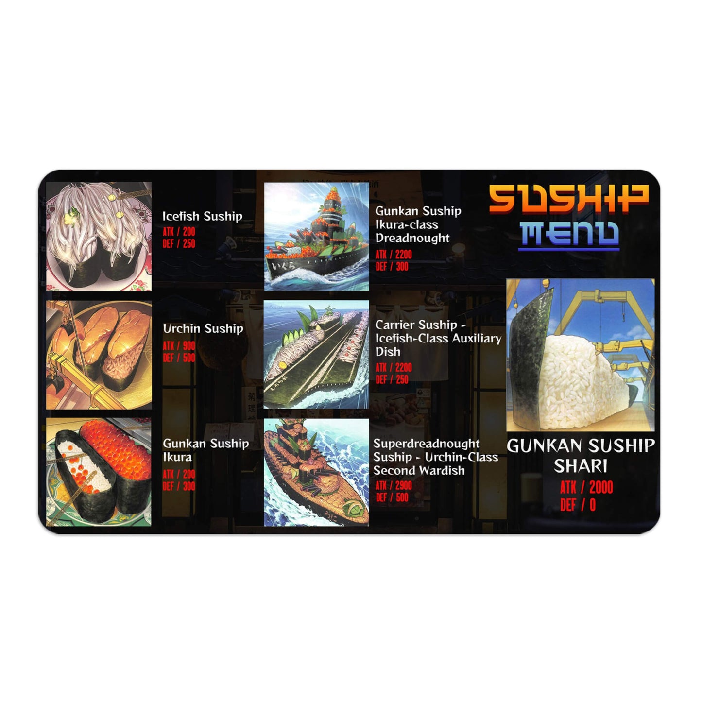 Suship Playmat